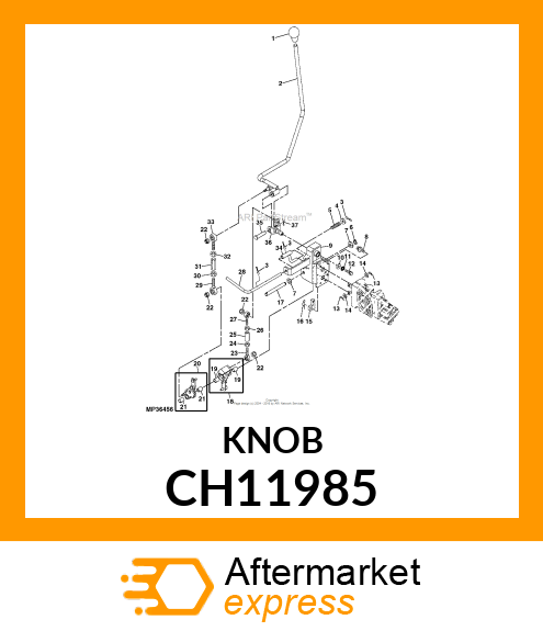 KNOB CH11985