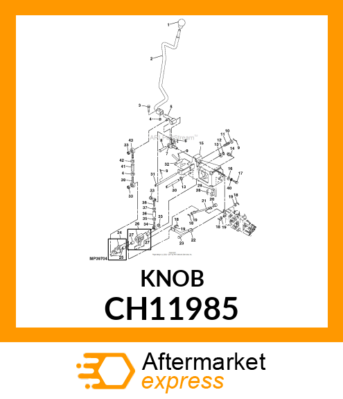 KNOB CH11985