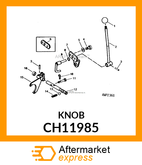 KNOB CH11985