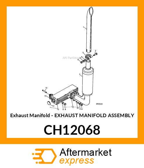 Exhaust Manifold CH12068
