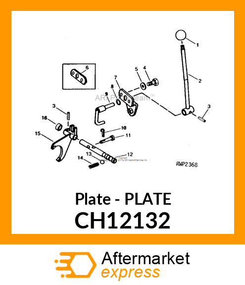 Plate - PLATE CH12132