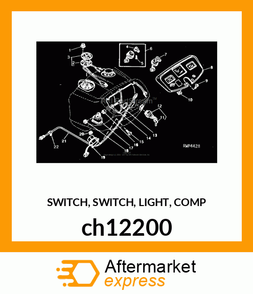 SWITCH, SWITCH, LIGHT, COMP ch12200