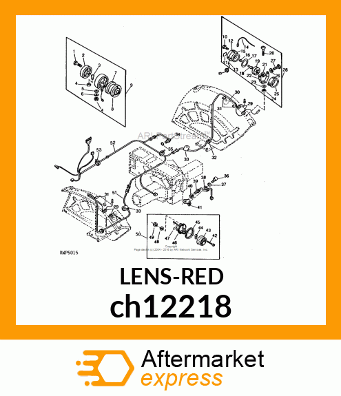 LIGHT KIT, TAIL LIGHT ch12218