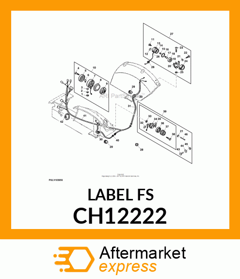 Label - LABEL CH12222