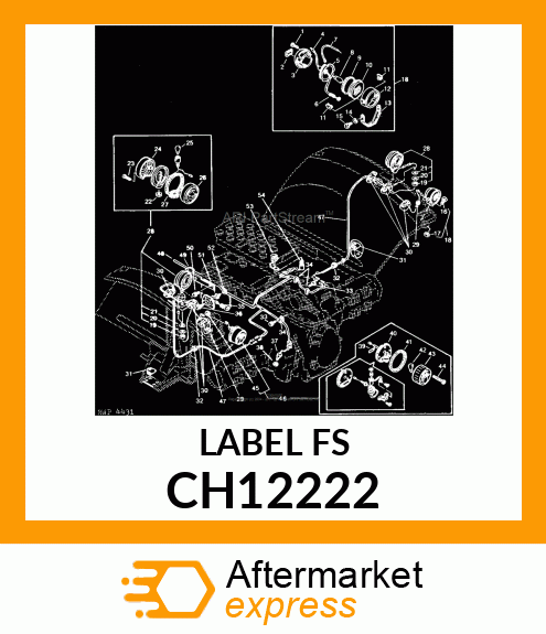 Label - LABEL CH12222