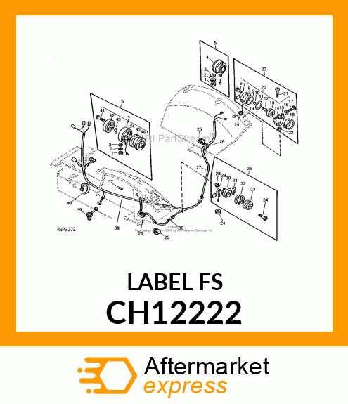 Label - LABEL CH12222