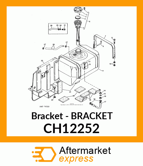 Bracket - BRACKET CH12252