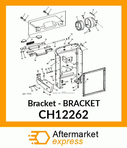 Bracket - BRACKET CH12262