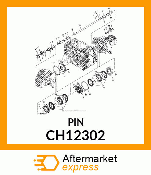 PIN, ROLL CH12302