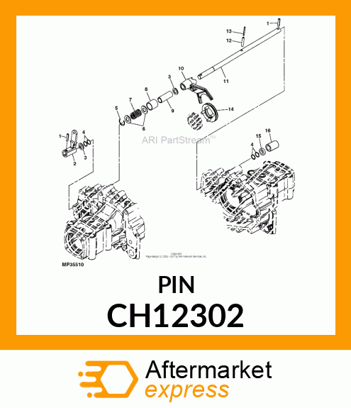 PIN, ROLL CH12302
