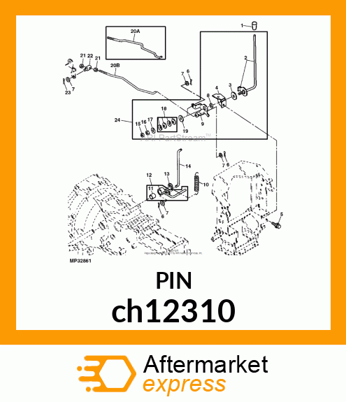 PIN, COTTER ch12310