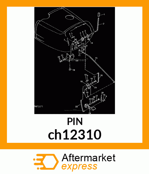 PIN, COTTER ch12310