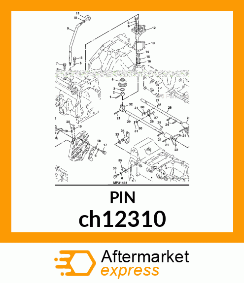 PIN, COTTER ch12310