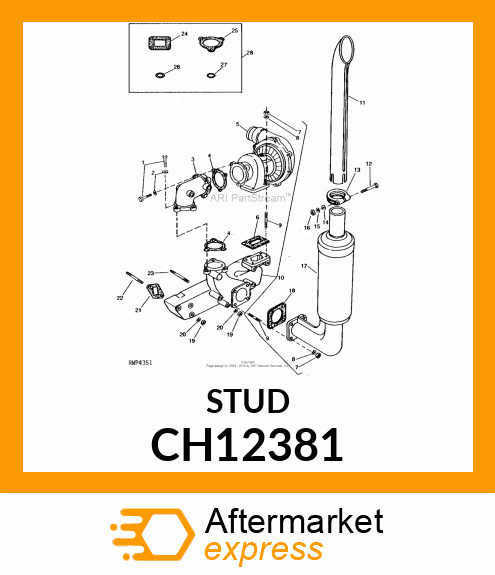 STUD CH12381