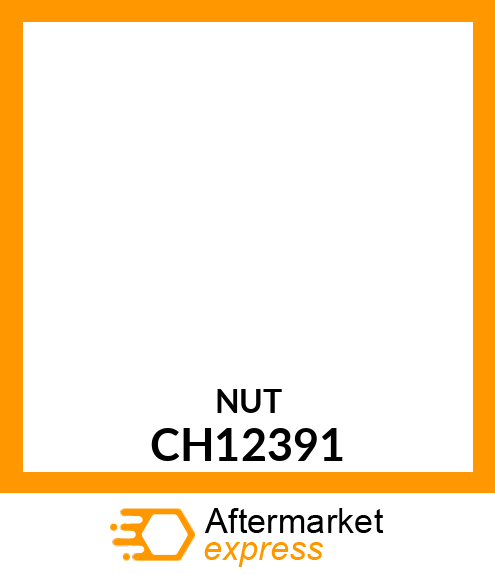 NUT, METRIC, HEX CH12391