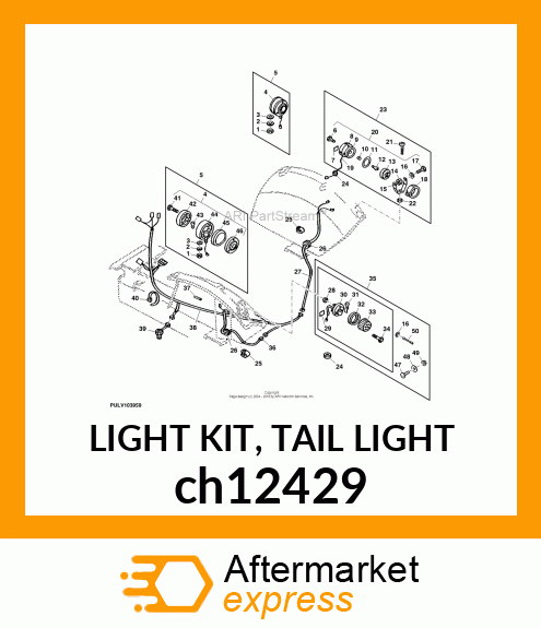 LIGHT KIT, TAIL LIGHT ch12429