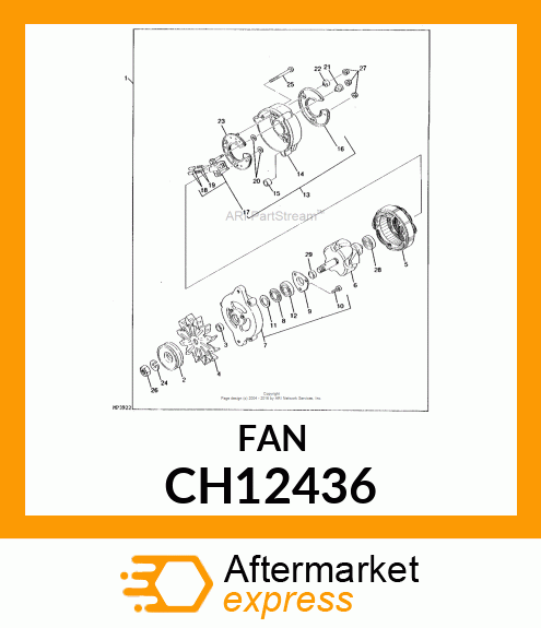 Fan - FAN CH12436