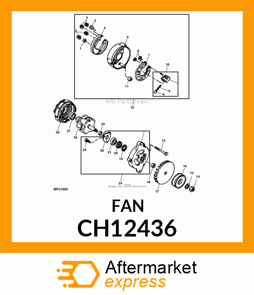 Fan - FAN CH12436