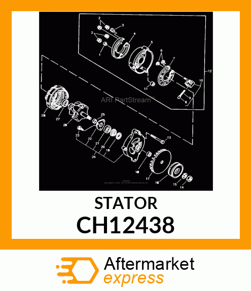 Stator CH12438