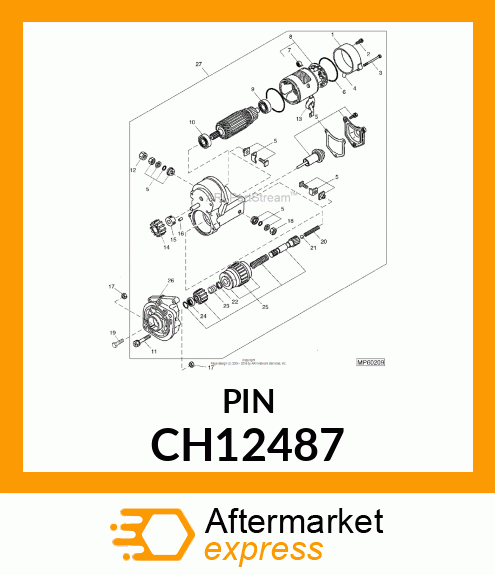 CLUTCH ROLLER CH12487