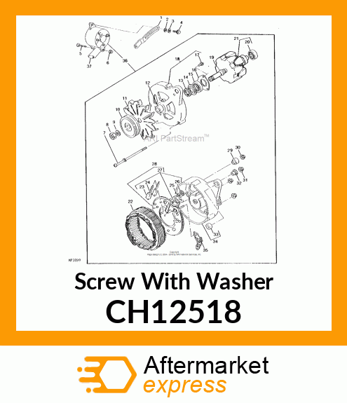 Screw With Washer CH12518