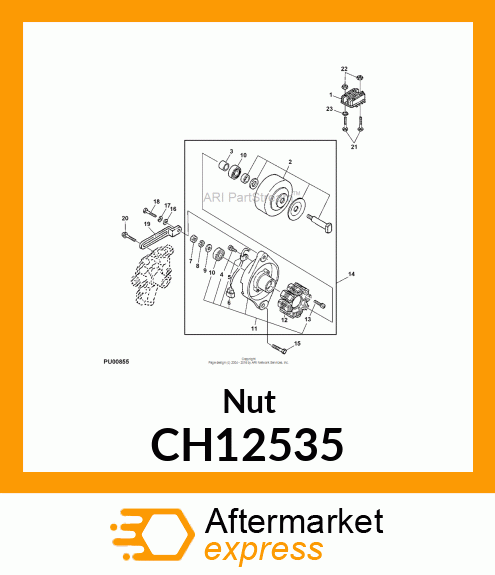 Nut CH12535