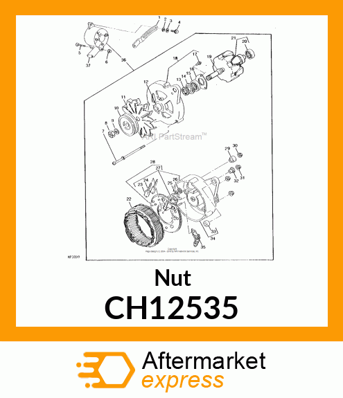Nut CH12535