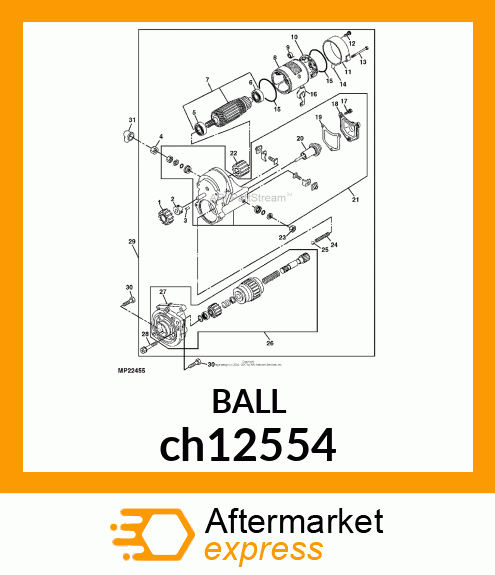 BALL,STEEL ch12554