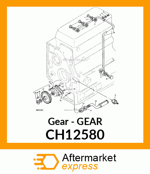 Gear CH12580