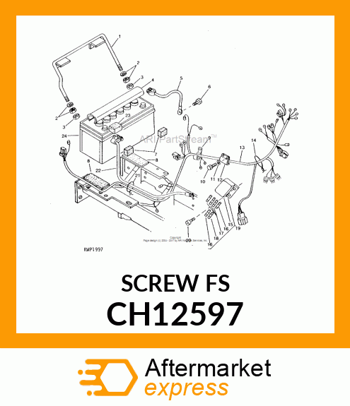 SCREW CH12597