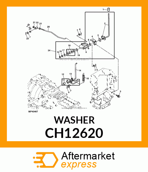 WASHER CH12620