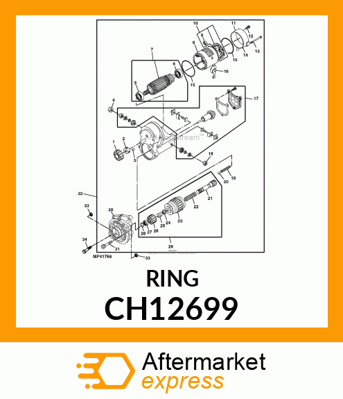 RETAINER CH12699