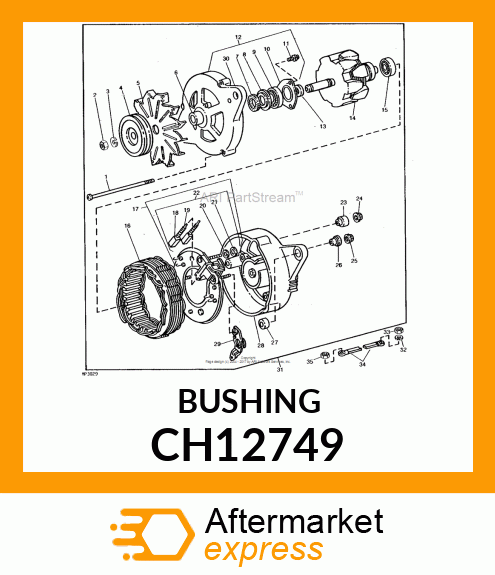 Bushing CH12749