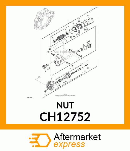 Nut CH12752
