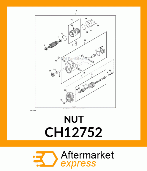 Nut CH12752