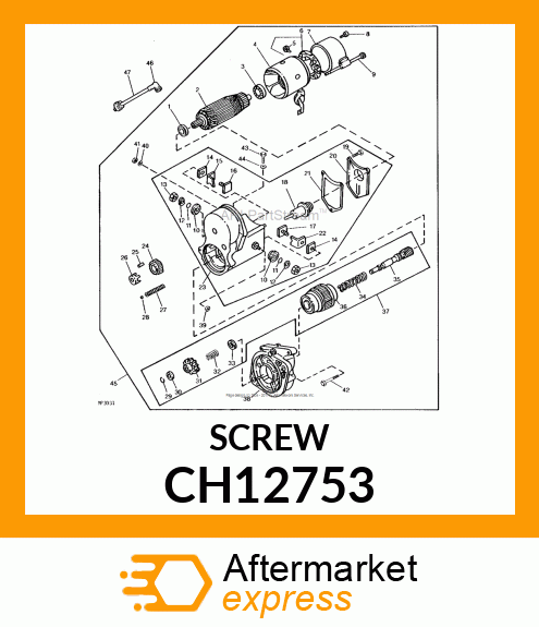 Screw - SCREW (Part is Obsolete) CH12753