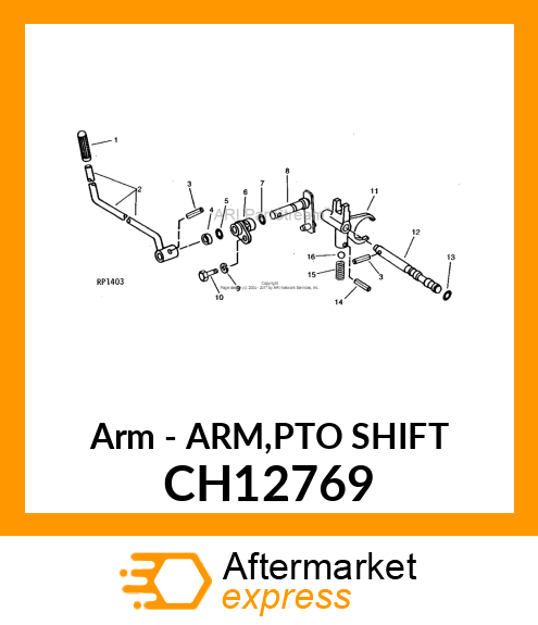 Arm - ARM,PTO SHIFT CH12769