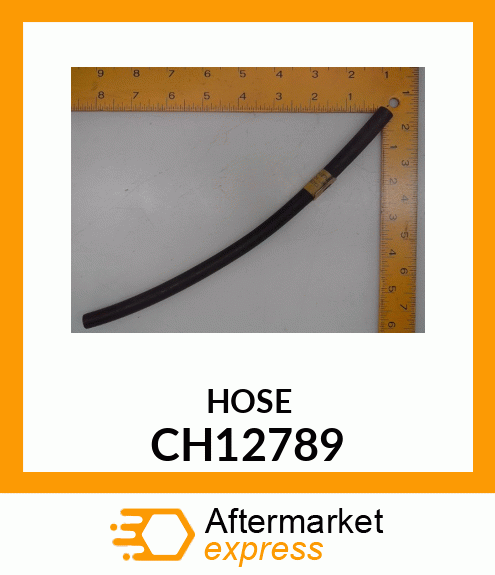 Fuel Line - HOSE, FUEL RETURN (RUBBER) CH12789