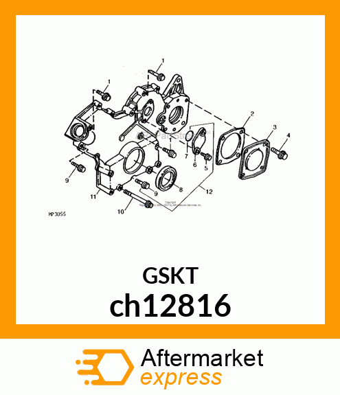 GASKET, HO ch12816