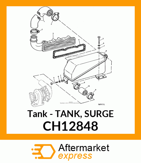 Tank - TANK, SURGE CH12848