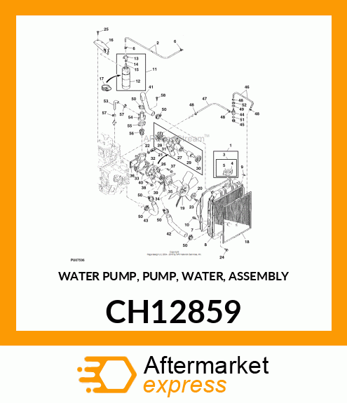 Water Pump CH12859