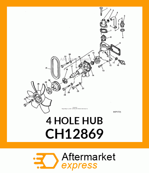 Hub CH12869