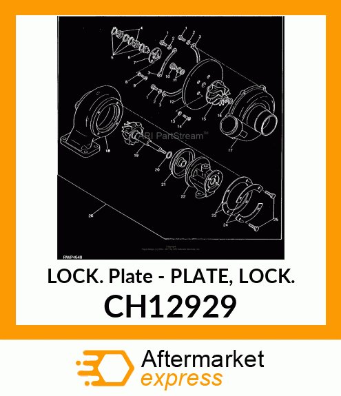 Lock Plate CH12929