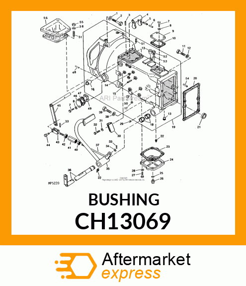 Bushing - BUSHING, CLUTCH HOUSING CH13069