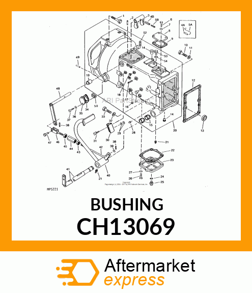 Bushing - BUSHING, CLUTCH HOUSING CH13069