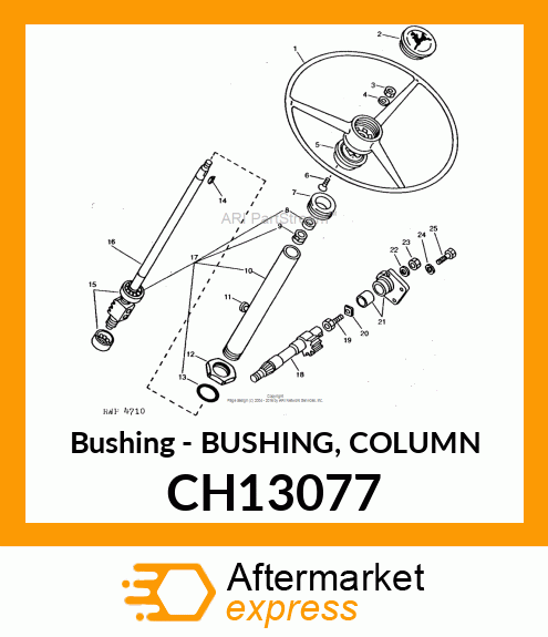 Bushing - BUSHING, COLUMN CH13077