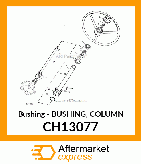 Bushing - BUSHING, COLUMN CH13077