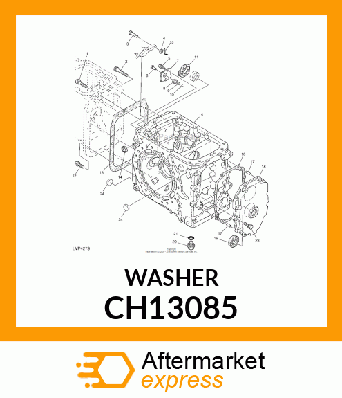 WASHER, LOCK CH13085
