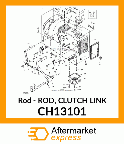 Rod - ROD, CLUTCH LINK CH13101