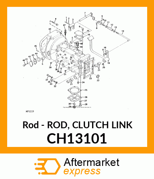 Rod - ROD, CLUTCH LINK CH13101